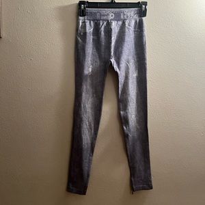 Weissman Faux Denim Dance Leggings